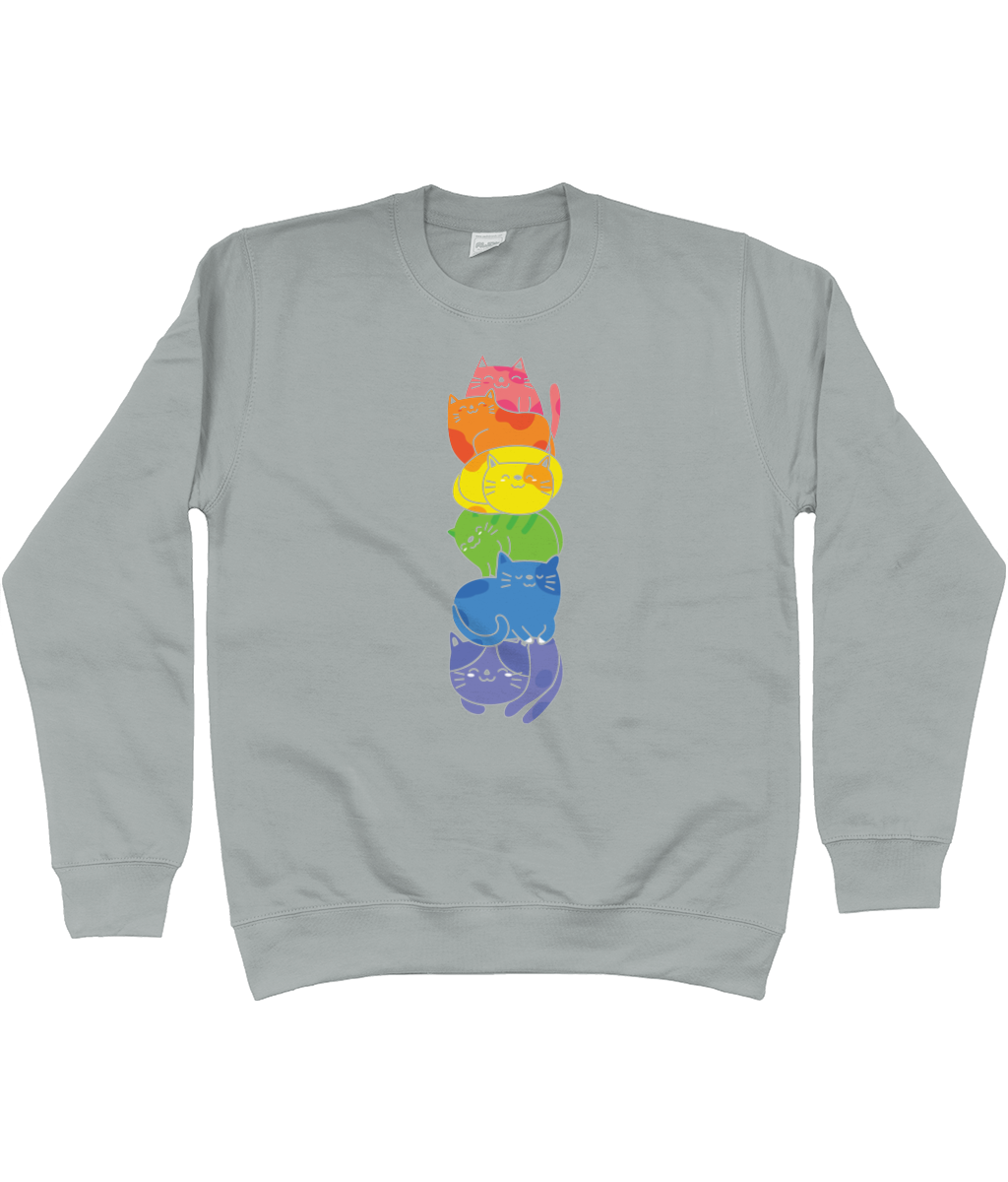 Kids Sweatshirt 'Rainbow cats'