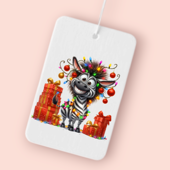 Air freshner 'Zebra kerstlichtjes'